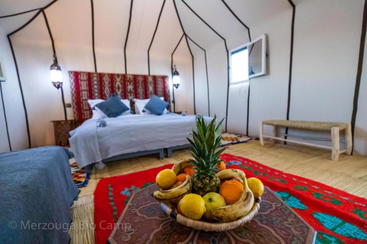 Merzouga Bio Camp Hotell Exteriör bild